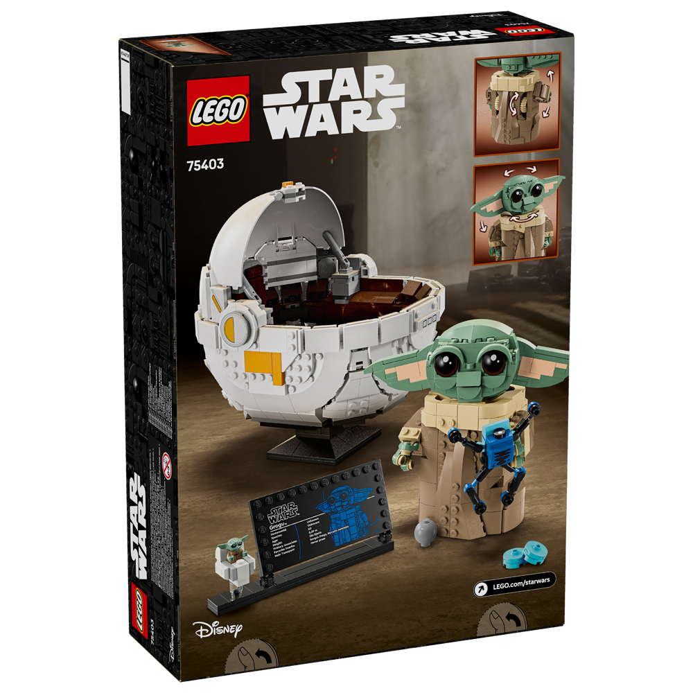 LEGO Star Wars Grogu with Hover Pram 75403